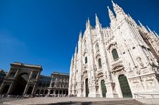 Milan Cathedral Architecture Royalty Free Stock Photo
