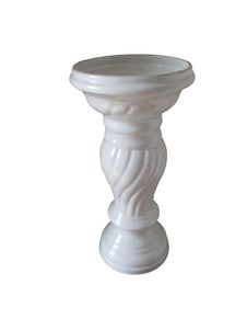 White Urn Shaped Vase Royalty Free Stock Image