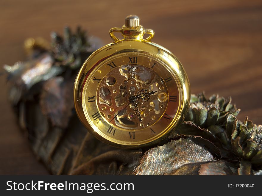 Vintage watches. An old Pocket watch