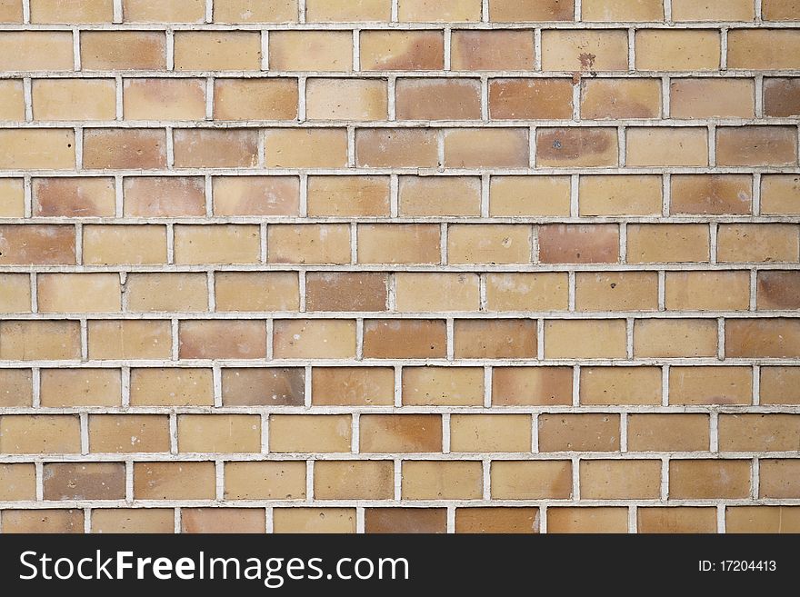 Red brick wall texture or background pattern