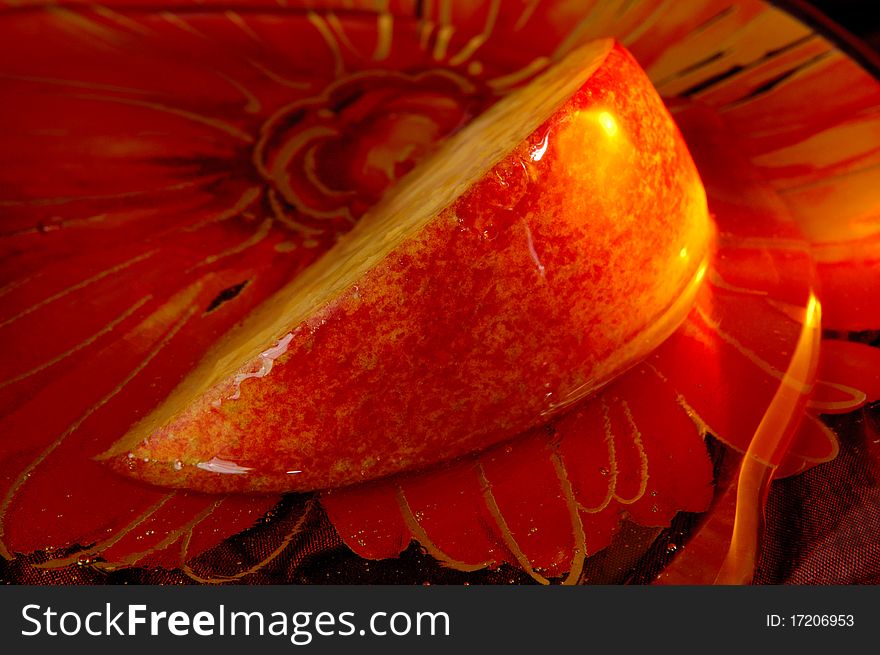 Apples And Honey Still Life