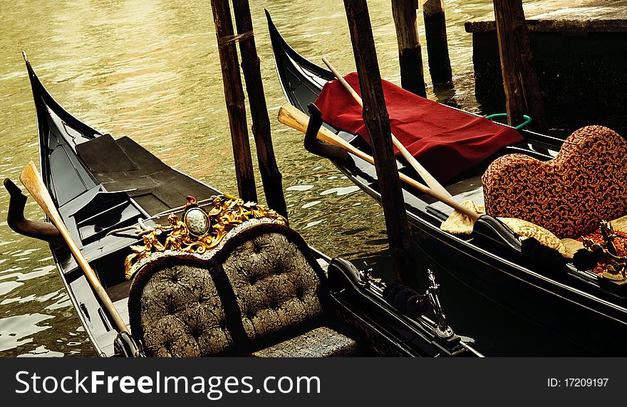 Traditional Venice nice gandola ride