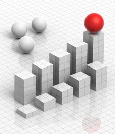 Grid Diagram Royalty Free Stock Photography