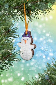 Christmas-tree Decorations Royalty Free Stock Photo Christmas-tree Decorations Royalty Free Stock Photo