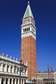 St. Mark S Campanile, Venice Royalty Free Stock Images