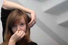 Young Girl Portrait Royalty Free Stock Photo Young Girl Portrait Royalty Free Stock Photo