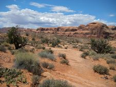 Corona Arch Trail Royalty Free Stock Images