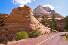 Zion NP Royalty Free Stock Photography