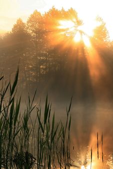 Hazy Sun Stock Photography Hazy Sun Stock Photography