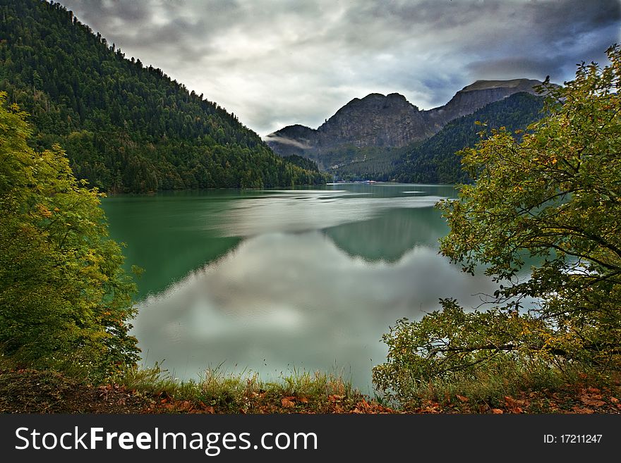 Lake Ritsa Caucasus