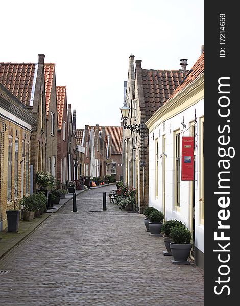 A typical street in southern Holland. A typical street in southern Holland.