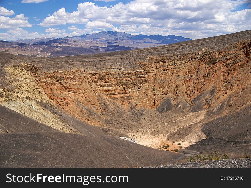 Death Valley Ubehebe Crater