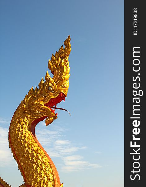 Thai dragon king of Naga