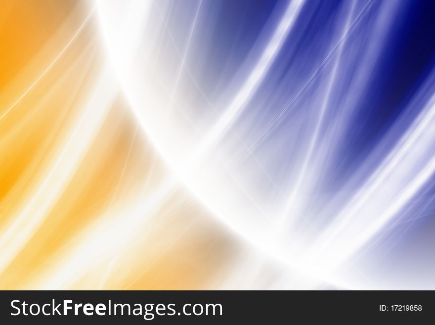 Yellow and blue abstract glowing background. Yellow and blue abstract glowing background