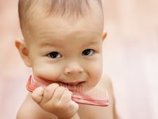 A Small Child Royalty Free Stock Image