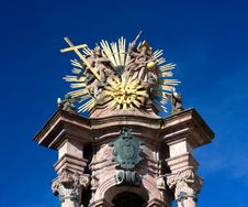Banska Stiavnica - Holy Trinity Column Royalty Free Stock Images Banska Stiavnica - Holy Trinity Column Royalty Free Stock Images