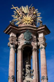 Banska Stiavnica - Holy Trinity Column Royalty Free Stock Photography Banska Stiavnica - Holy Trinity Column Royalty Free Stock Photography