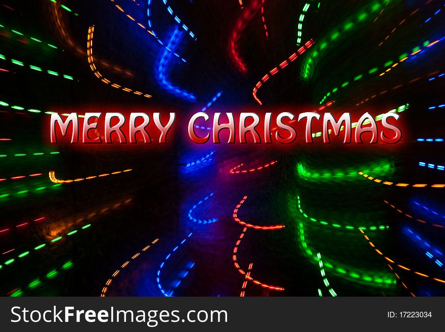 Abstract christmas color lights background. Abstract christmas color lights background