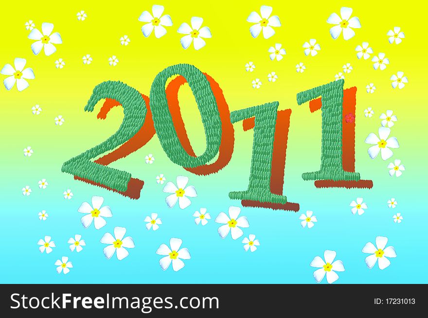 This picture is the new year 2011 symbol