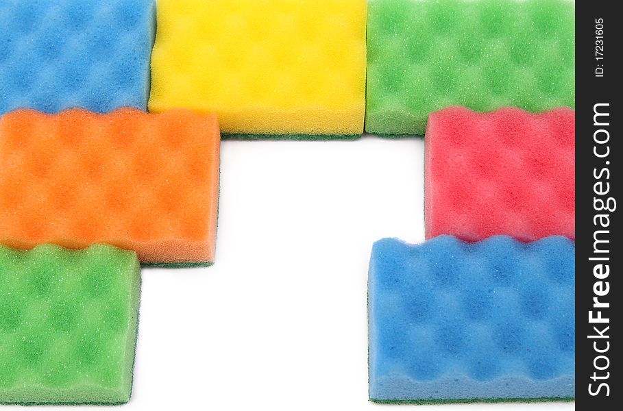 Colorful  Sponge Background