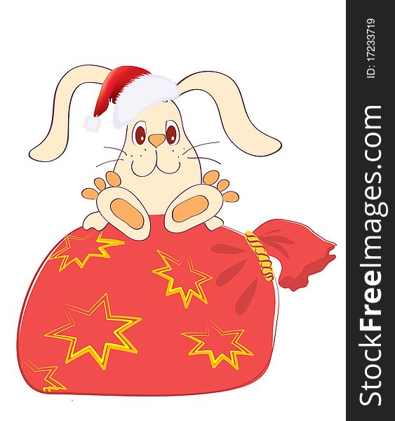 Rabbit.New Year Symbol For Text