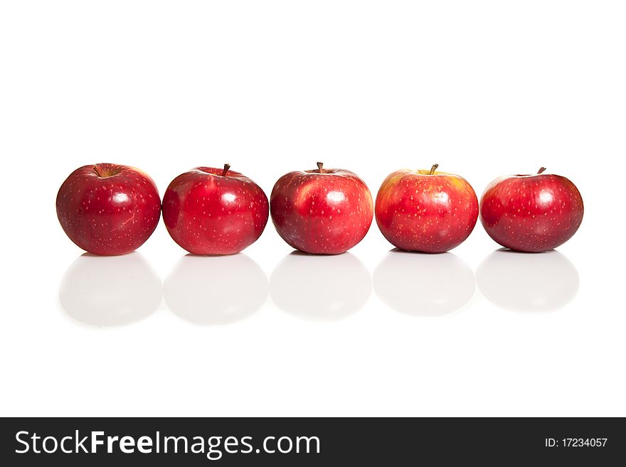 Isolated Apples