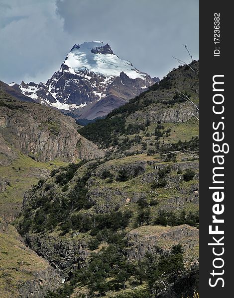 Cerro Solo peak in Patagonia