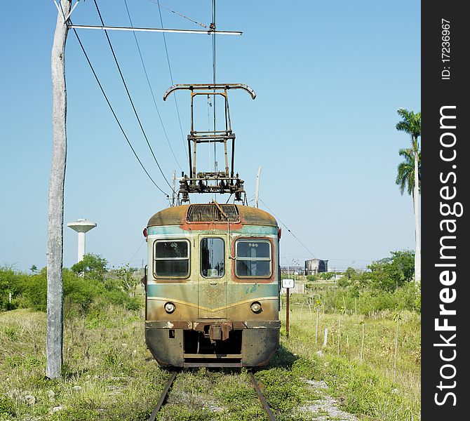 Hershey Electric Railway in Havana Province, Cuba. Hershey Electric Railway in Havana Province, Cuba