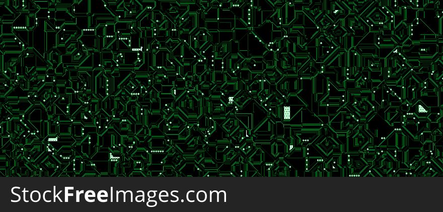 Green Lines Cyber Circuits