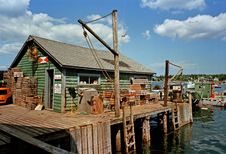 Fishing Shack Royalty Free Stock Photo Fishing Shack Royalty Free Stock Photo