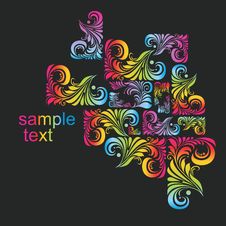 Multi-coloured Patterns Royalty Free Stock Photos