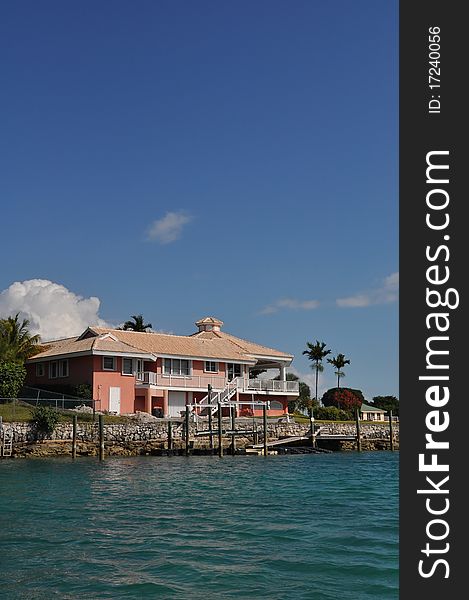 Buildings of freeport, port lucaya, grand bahama island, bahamas. Buildings of freeport, port lucaya, grand bahama island, bahamas