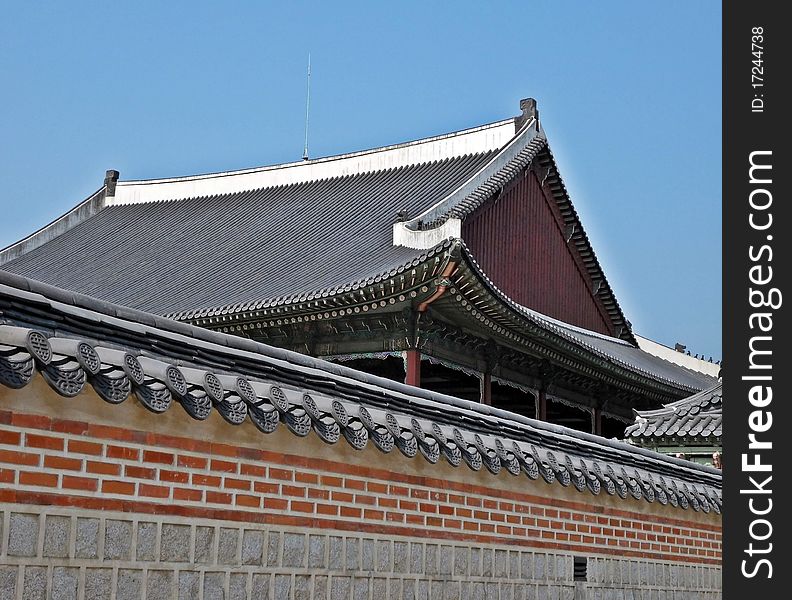Architecture-Beautiful traditional house in Korea