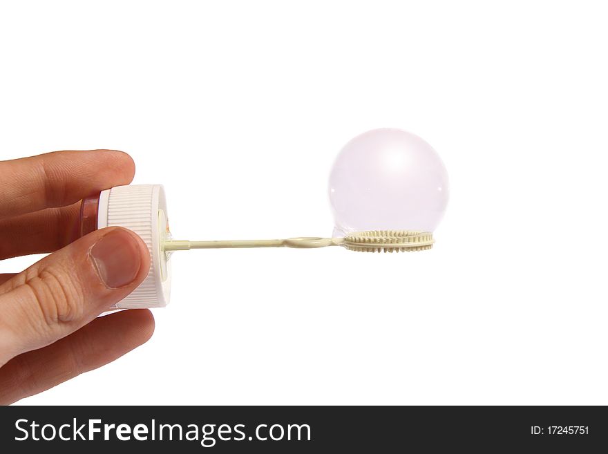 Soap Bubble On Stick