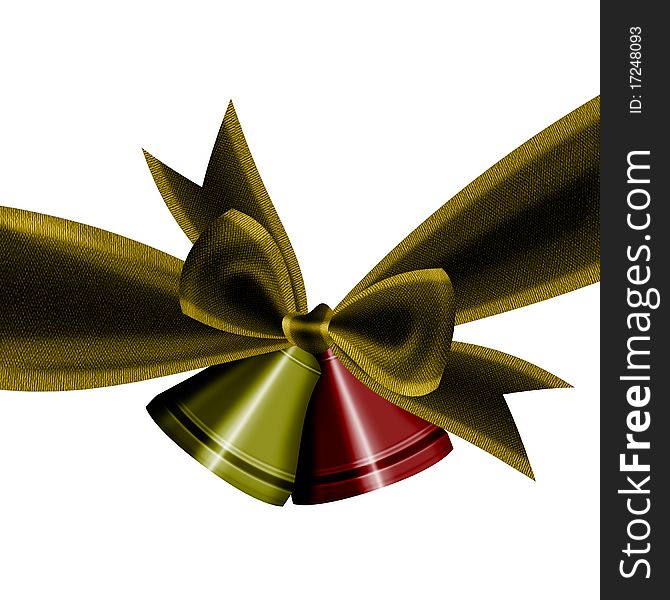Beautiful Several Christmas bells ideal for promotions, greeting cards, or weddings.