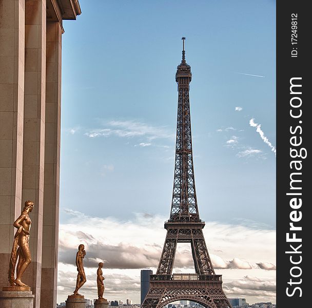 View Of Eiffel Tower, Paris