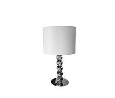 Lamp With Glass Ball Stem Royalty Free Stock Image