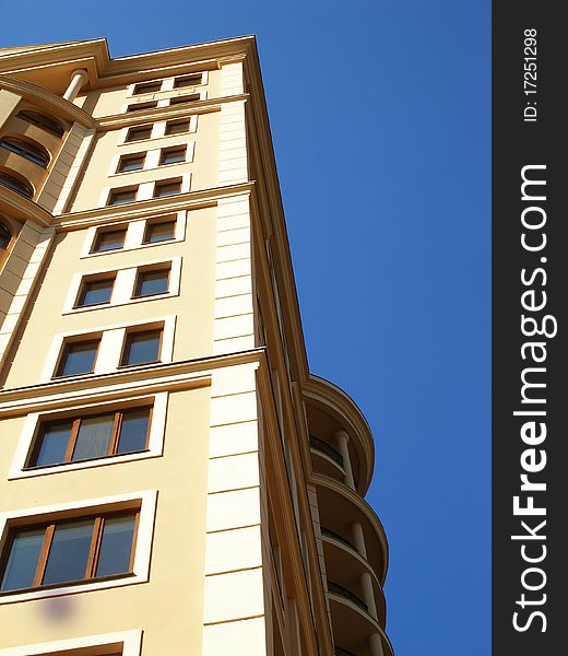 Building sky contemporary exterior office architecture window blue skyscraper. Building sky contemporary exterior office architecture window blue skyscraper