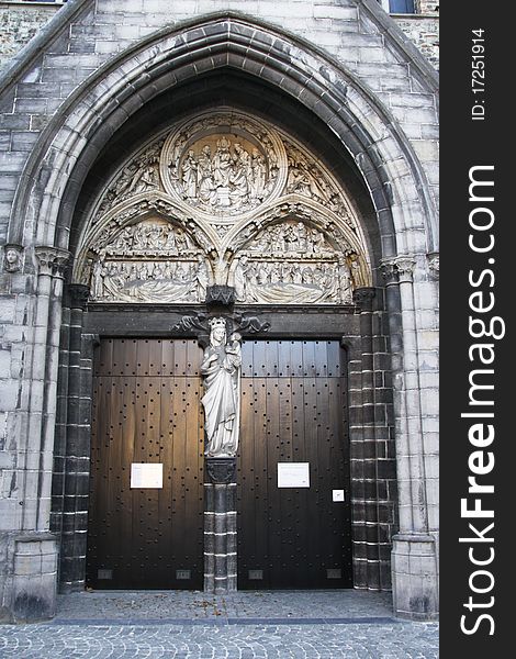 Church Doors in Brugge