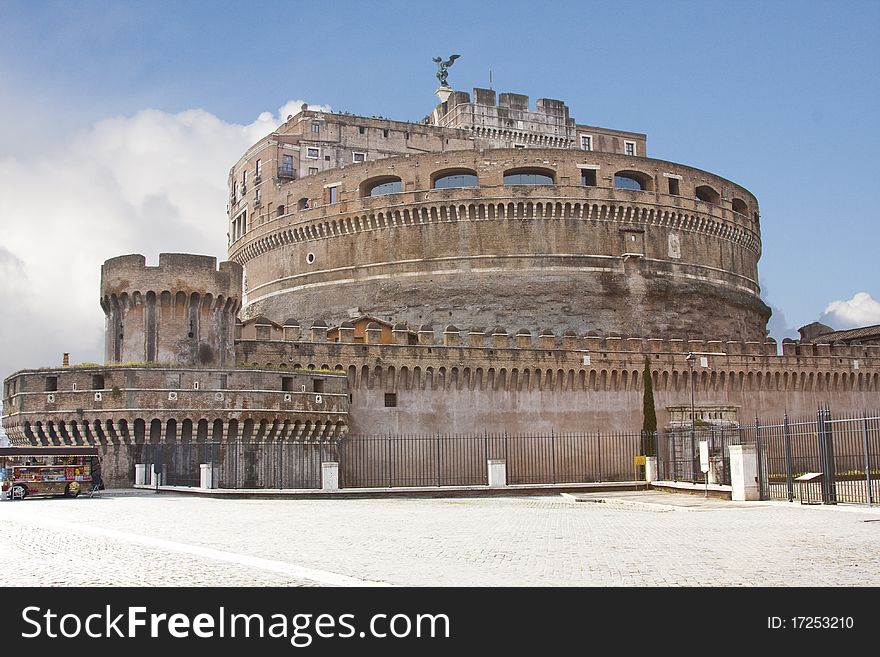 Castel Sant'Angelo (located in Rome)