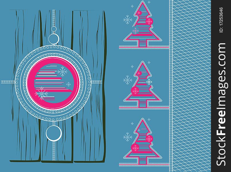 Christmas Trees And Gift