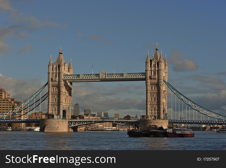 The towerbridge in london england