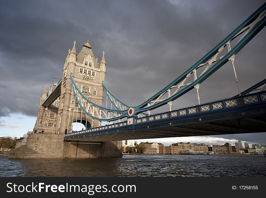 The towerbridge in london england