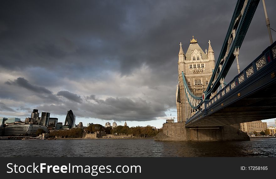 The towerbridge in london england
