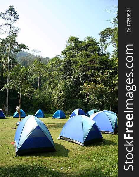 This camping ground in Kaeng Krachan National Park. Phetchaburi Province, Thailand. This camping ground in Kaeng Krachan National Park. Phetchaburi Province, Thailand.