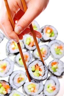 Japanese Sushi Royalty Free Stock Image Japanese Sushi Royalty Free Stock Image