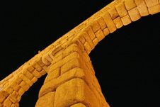 Roman Aqueduct At Segovia Stock Image Roman Aqueduct At Segovia Stock Image