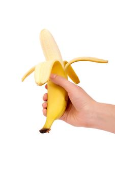 Banana Hand Stock Images