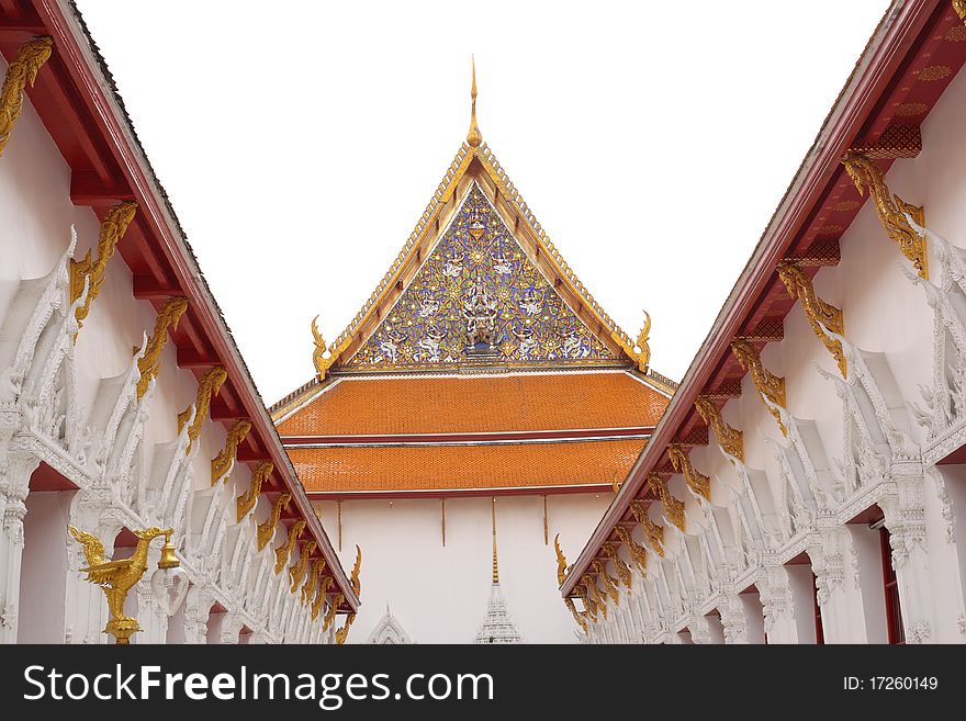 The architecture in wat thai