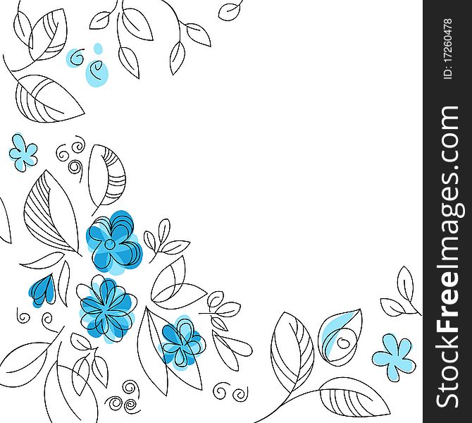 Background with blue colours. Vector illustration. Background with blue colours. Vector illustration